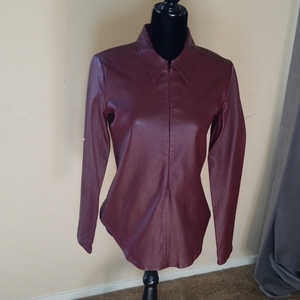 New leather shirt Theory